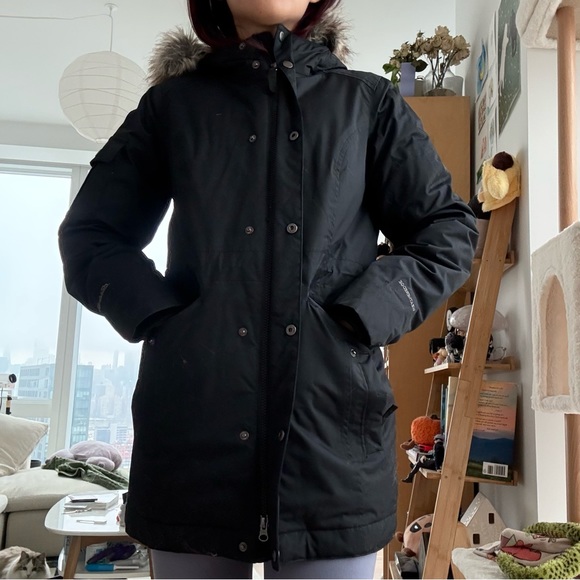 Eddie Bauer WeatherEdge Faux Fur Hood Parka – Black - Picture 4 of 4